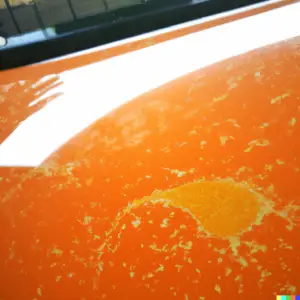 How to avoid orange peel on car paint