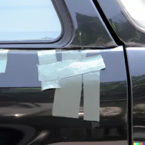 Will Duct tape damage car Paint 