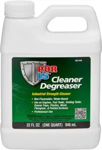 degreaser on car paint