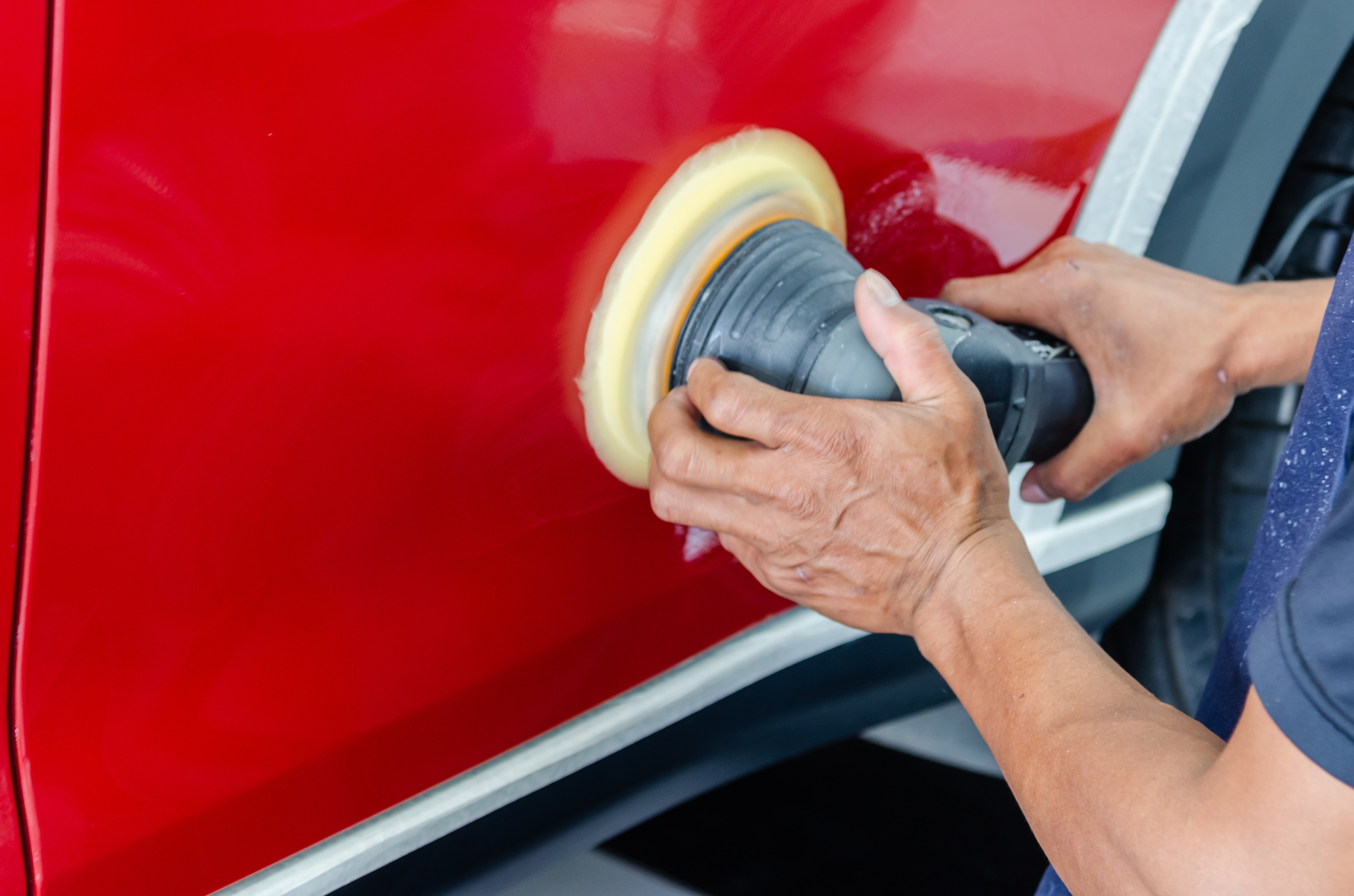 sand between coats of car paint