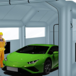 best inflatable spray painting booth for cars